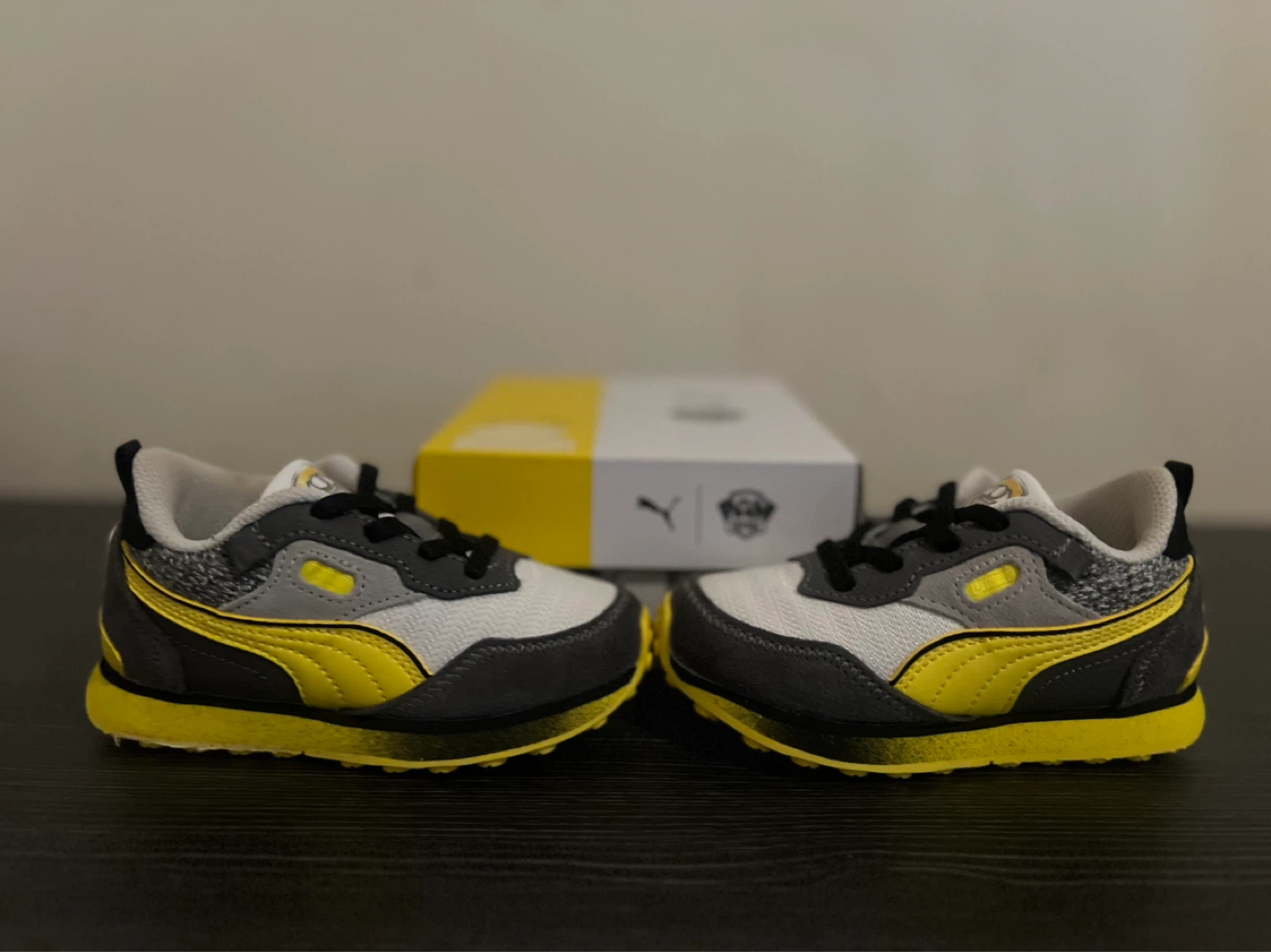 Puma Rider FV Inf x Paw Patrol Toddler Shoes Yellow/Grey Size 8C - photo 2