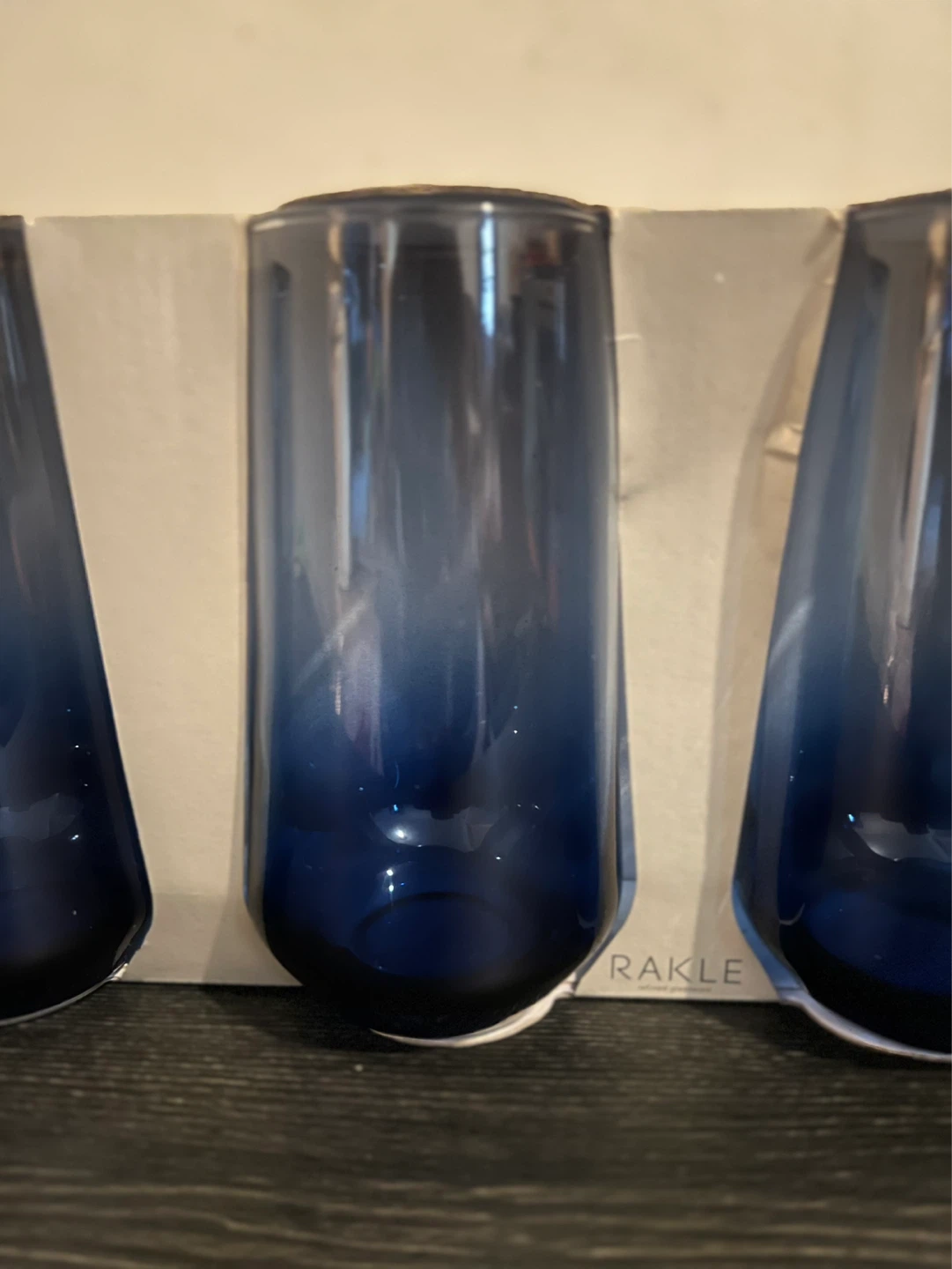 Rakle Blue Ombre Glasses (Set of 4) - photo 3
