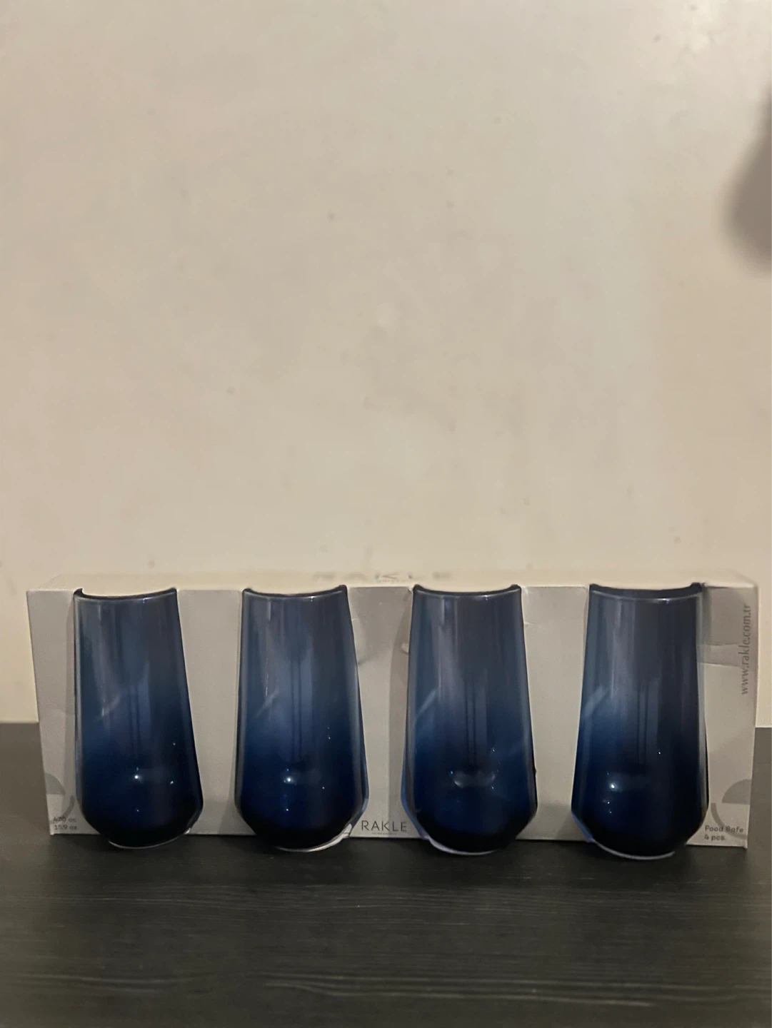 Rakle Blue Ombre Glasses (Set of 4) - photo 2