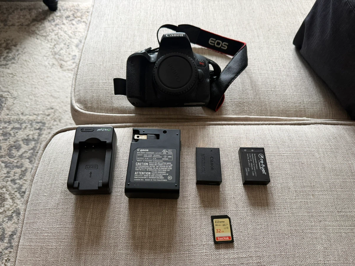 Canon EOS Rebel T7i Digital Camera with Lens Kit - photo 3