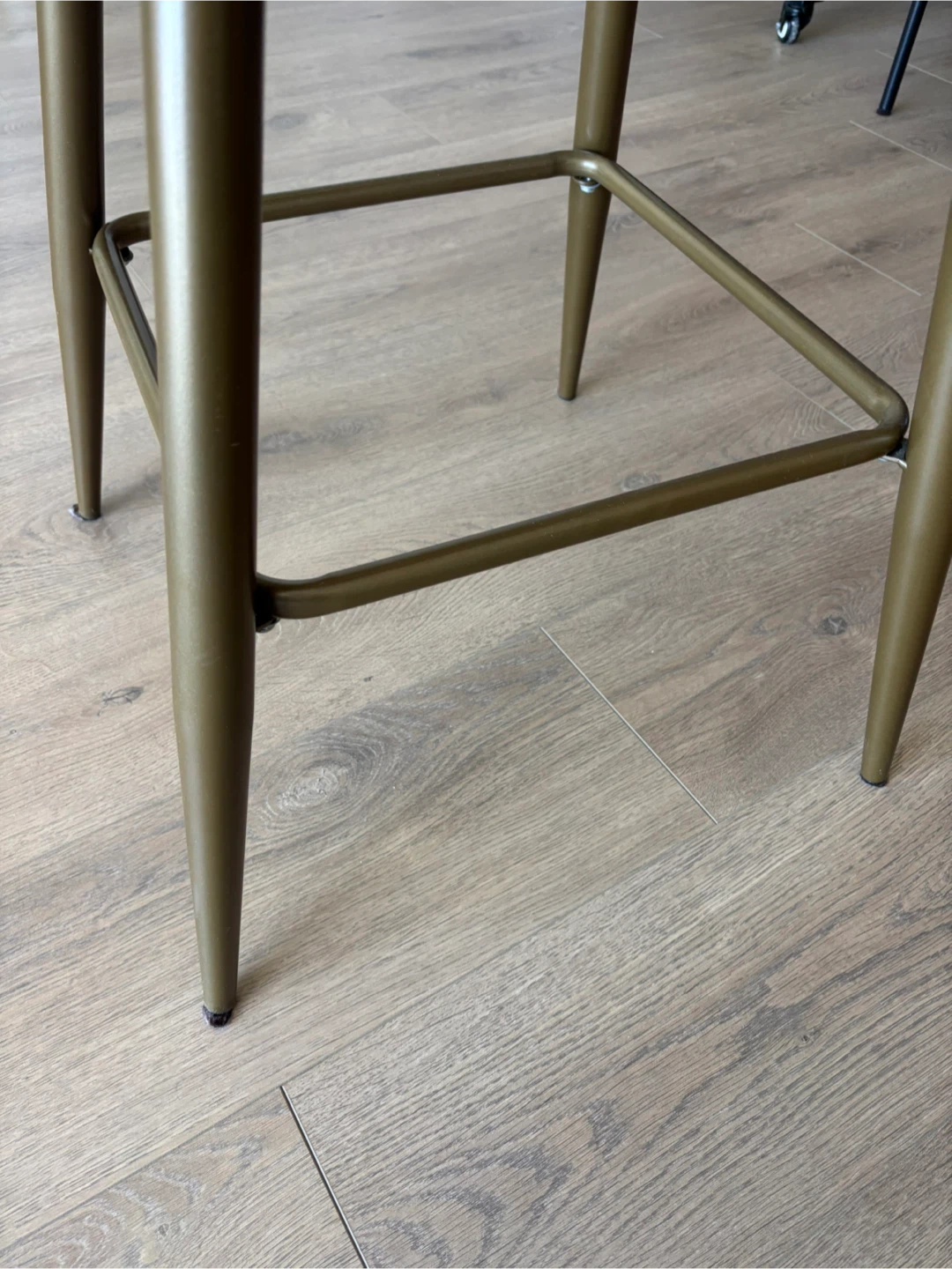 Neutral Upholstered Bar Stools - Set of 2 - photo 2