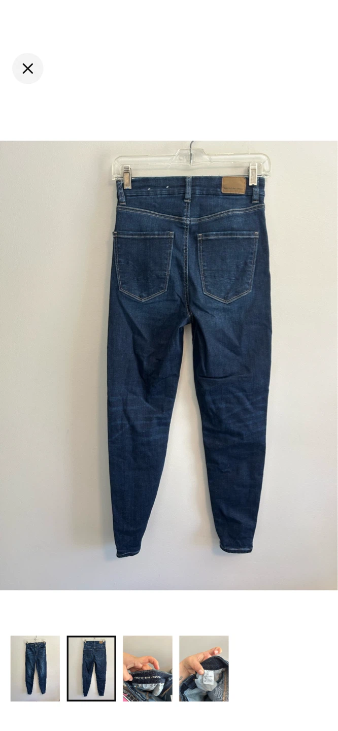 American Eagle Curvy Hi-Rise Jeggings Size 2 Short - photo 2