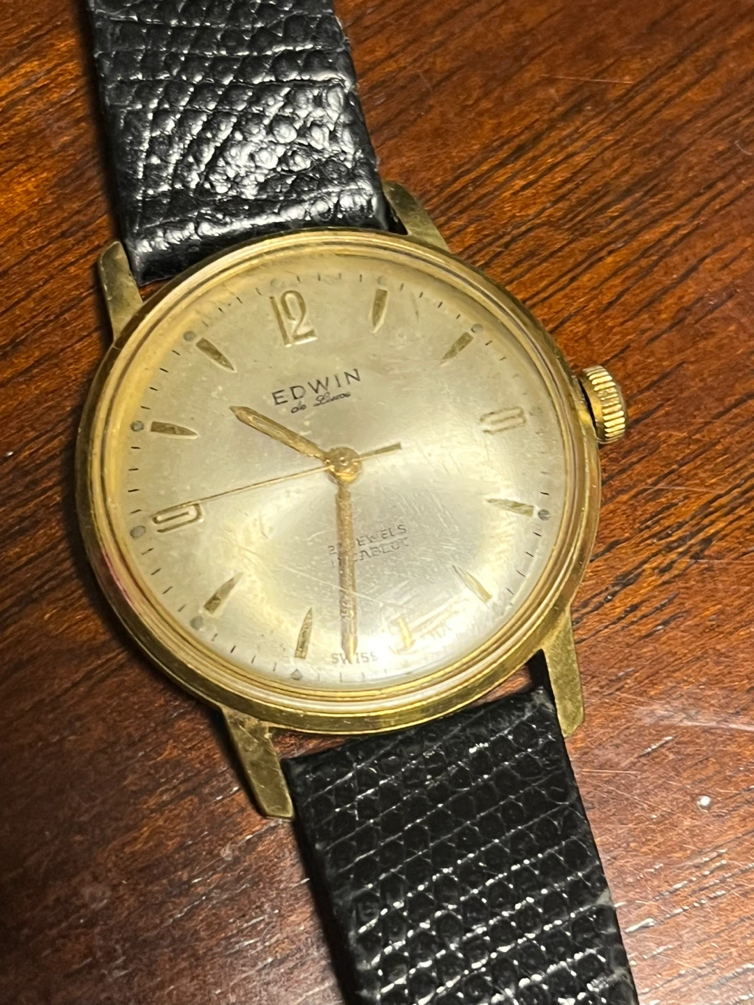 Vintage Edwin Swiss Made Watch