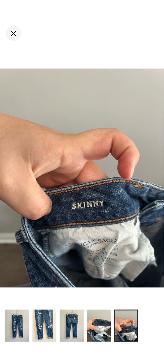 American Eagle Skinny Jeans Size 4 - photo 5