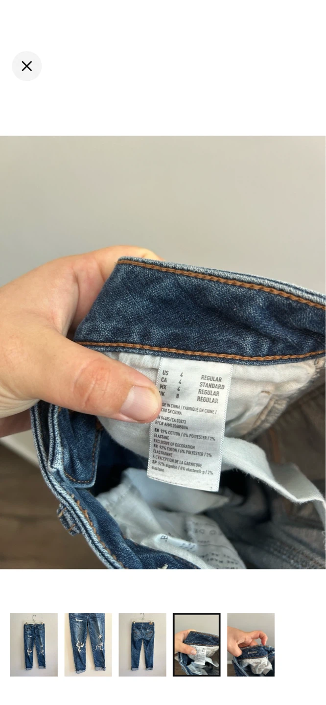 American Eagle Skinny Jeans Size 4 - photo 4
