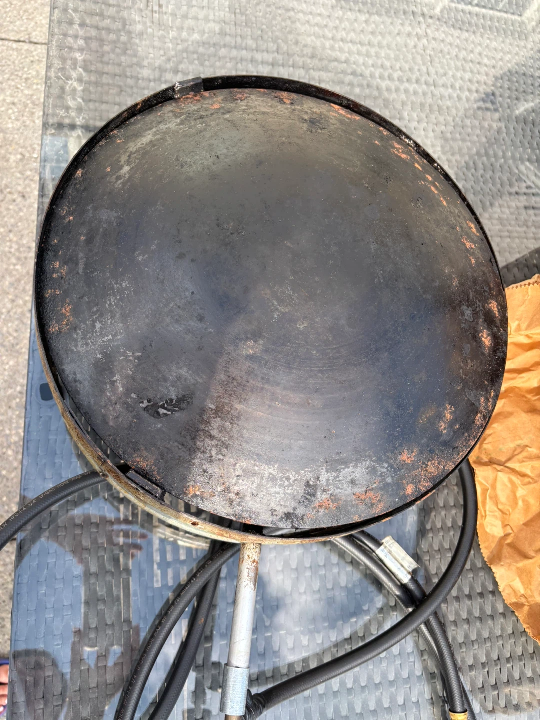 SAJ Gas (Propane) Bread Pan – Middle Eastern Style - photo 2