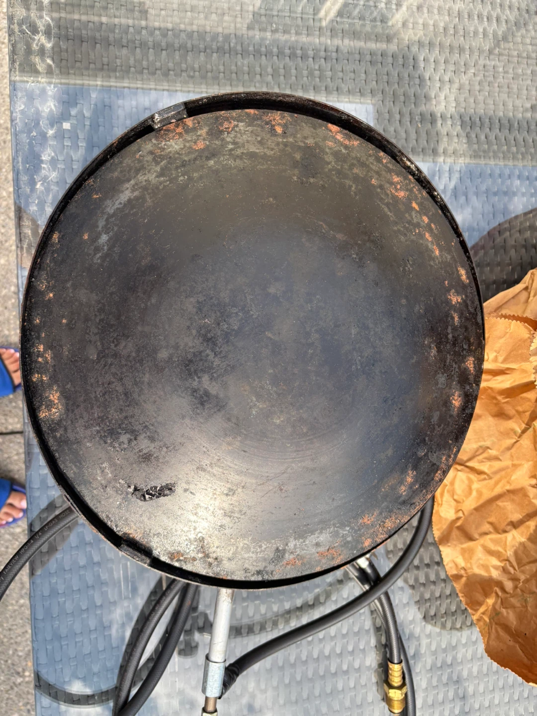 SAJ Gas (Propane) Bread Pan – Middle Eastern Style - photo 3