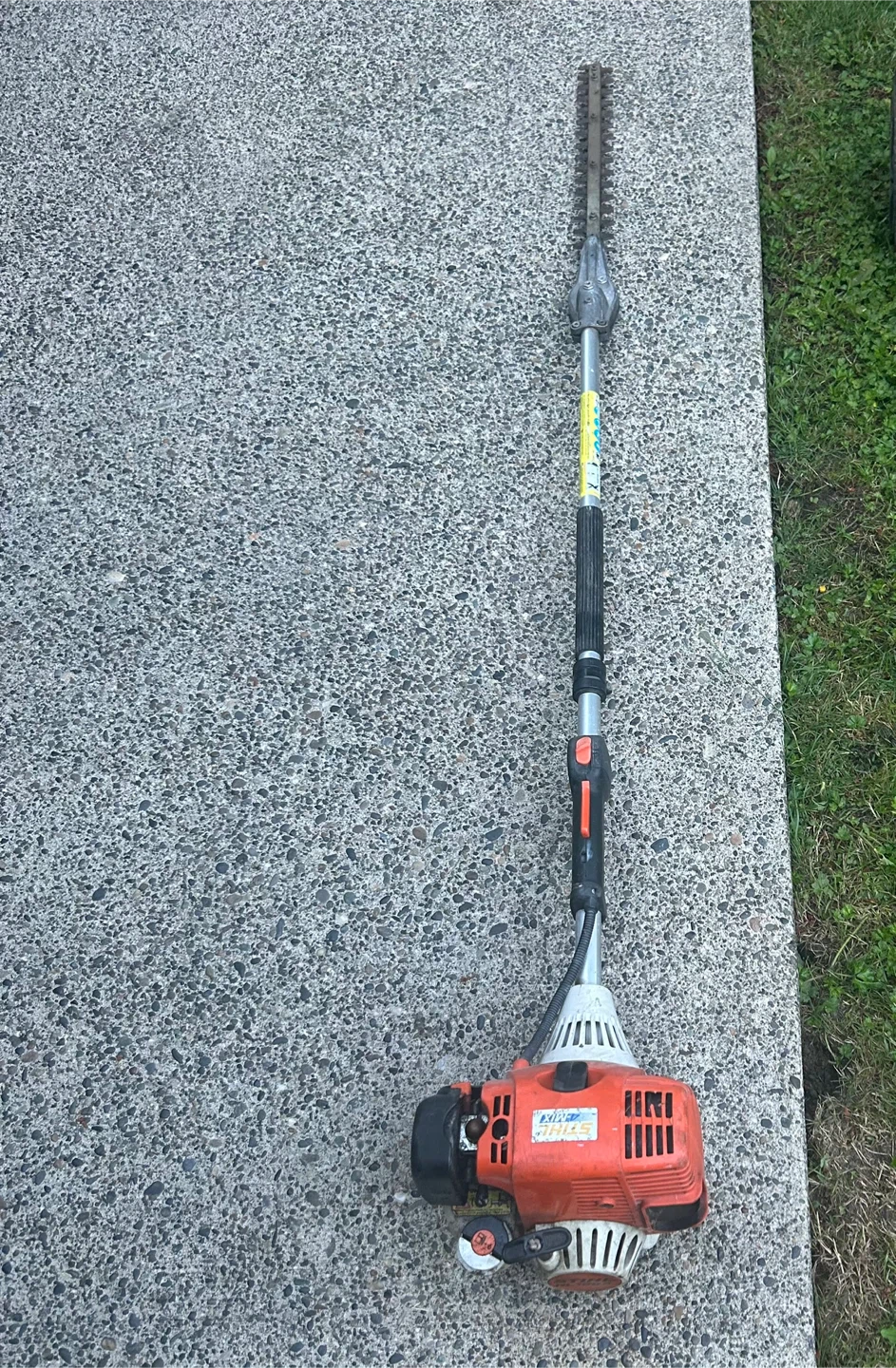 STIHL HL 100 K Long Reach Hedge Trimmer