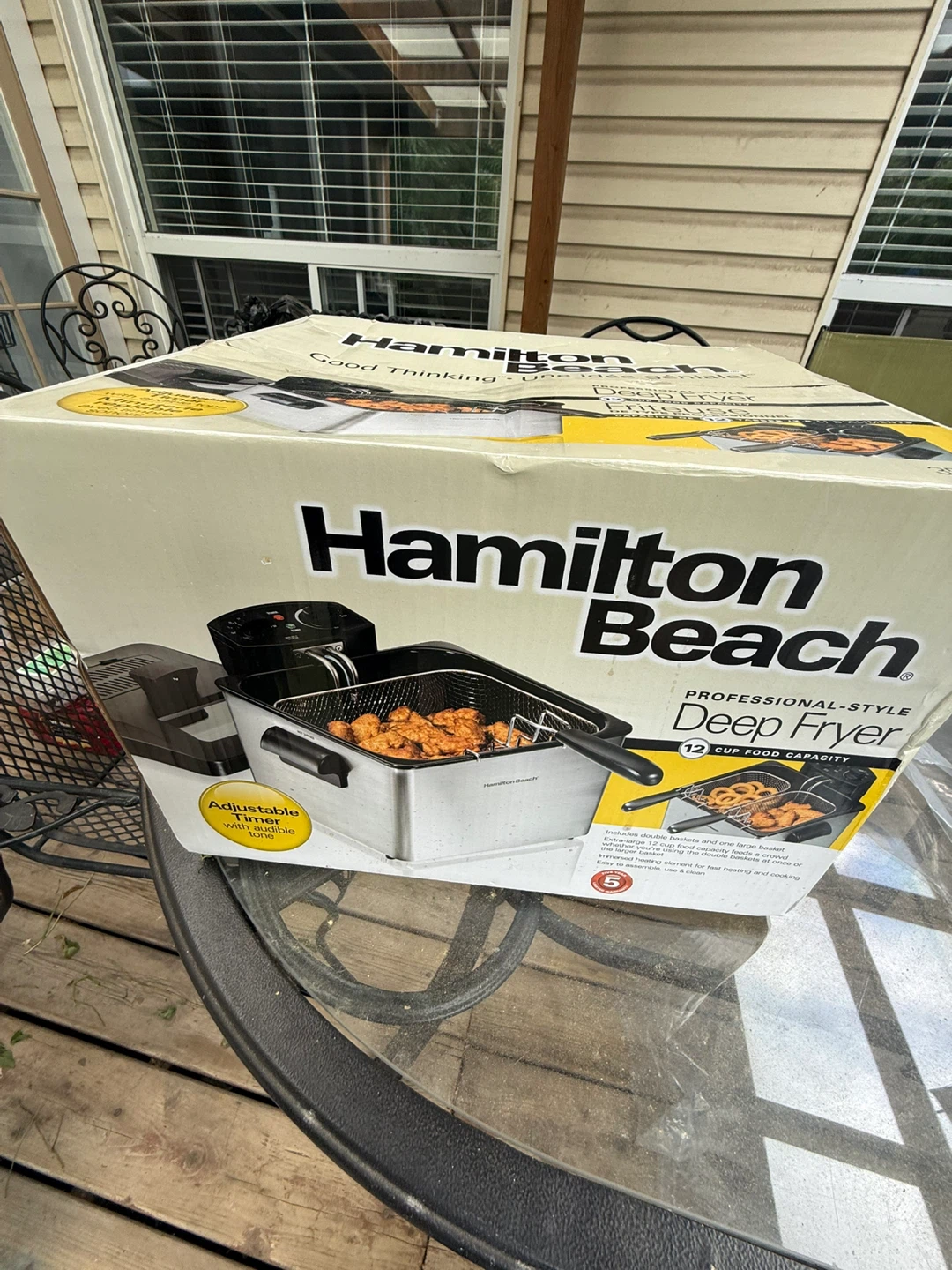 Hamilton Beach Professional Deep Fryer - 12 Cup Capacity - photo 2