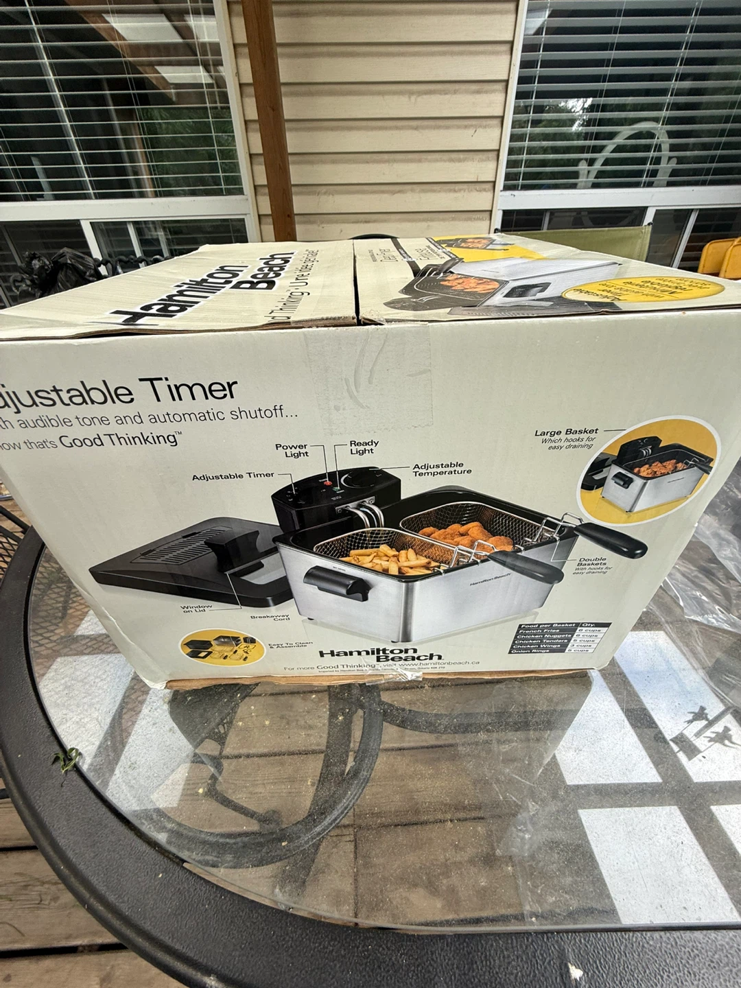 Hamilton Beach Professional Deep Fryer - 12 Cup Capacity - photo 3
