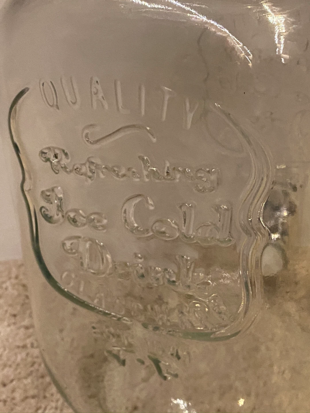 Glass Drink Dispenser with Spigot - photo 3