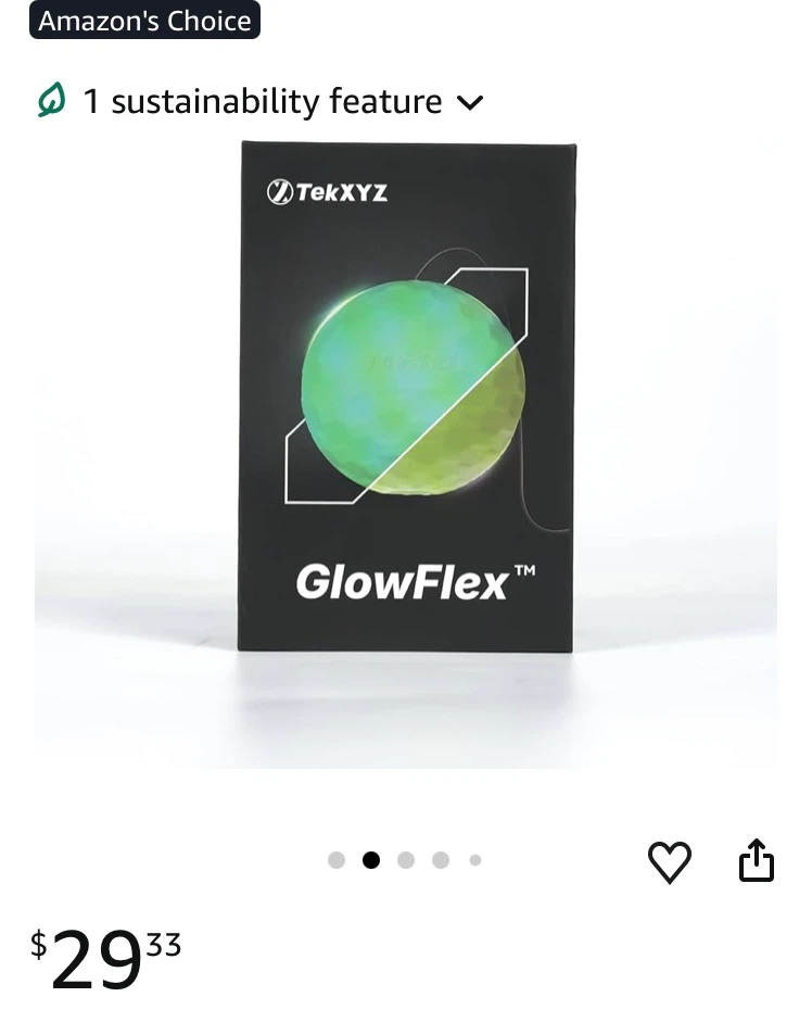 TekXYZ GlowFlex Reflex Ball - photo 5