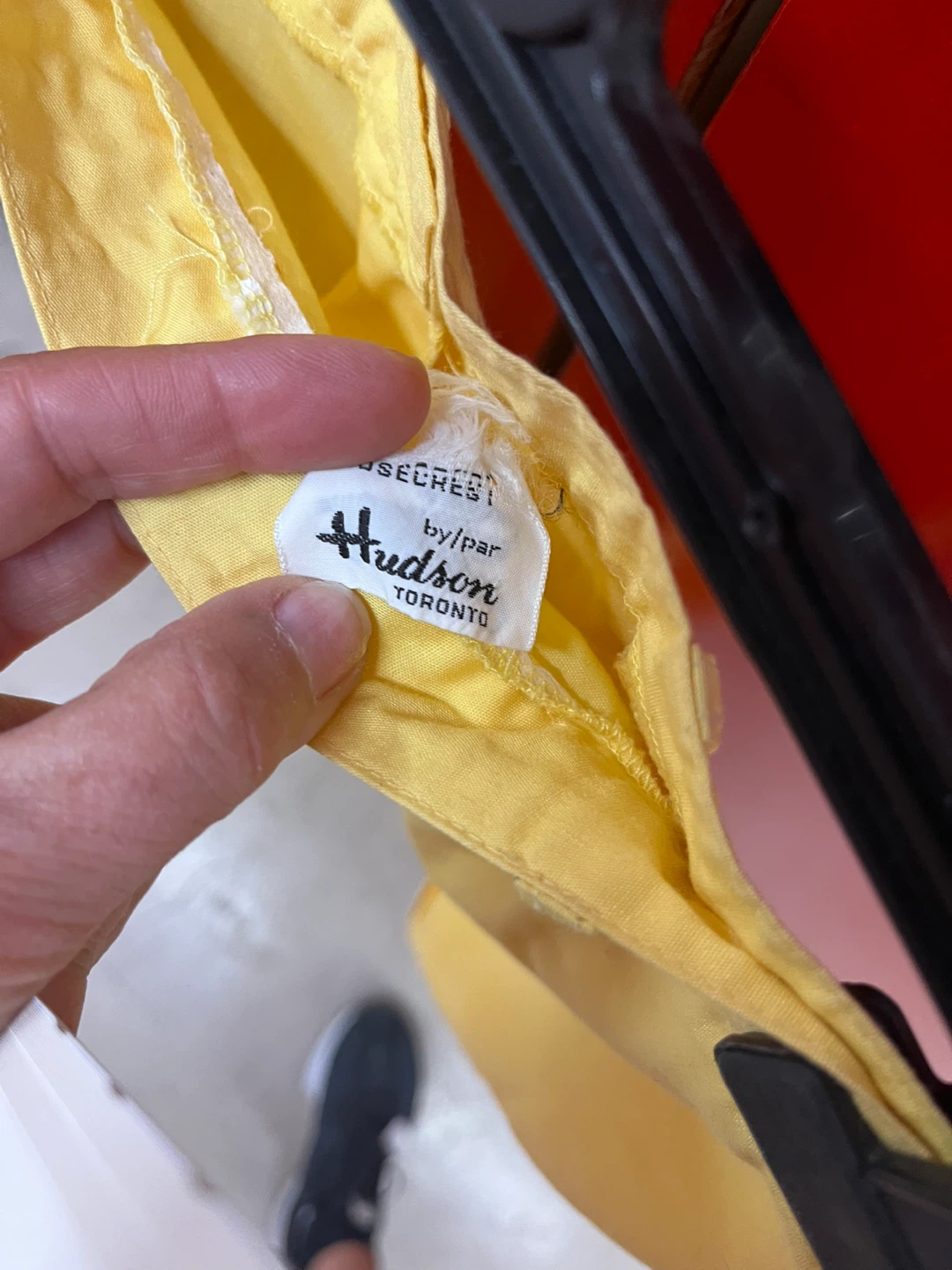 Hudson's by/par Toronto Yellow Shorts