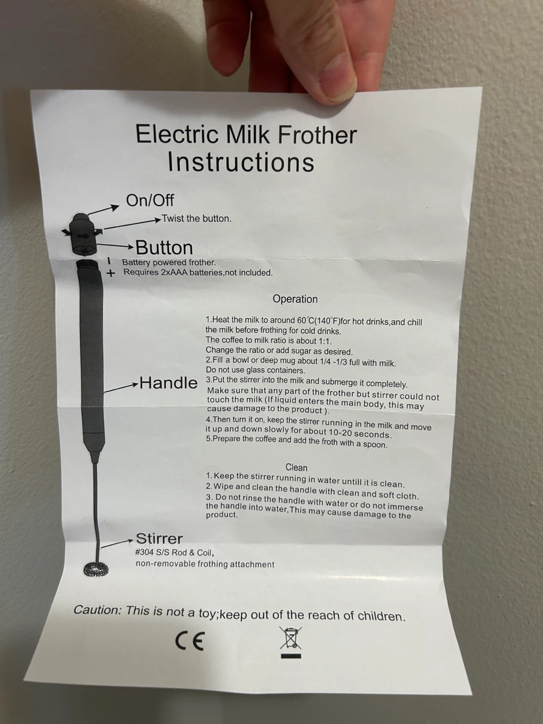 Electric Milk Frother - photo 3