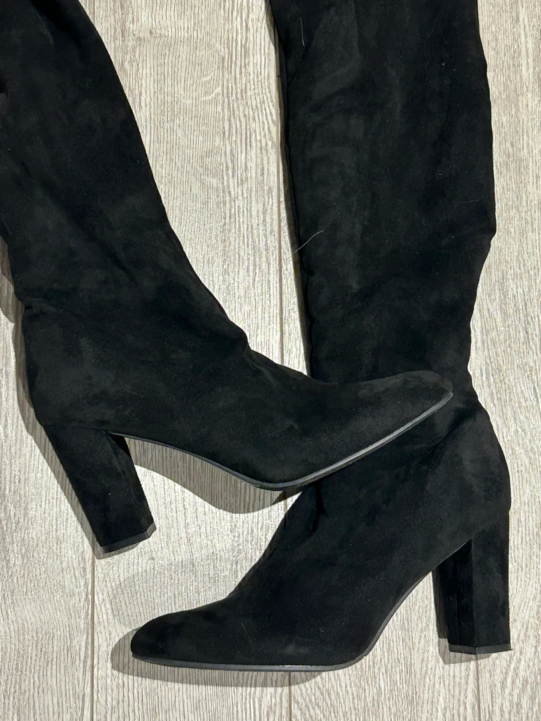 Black Over-the-Knee Boots