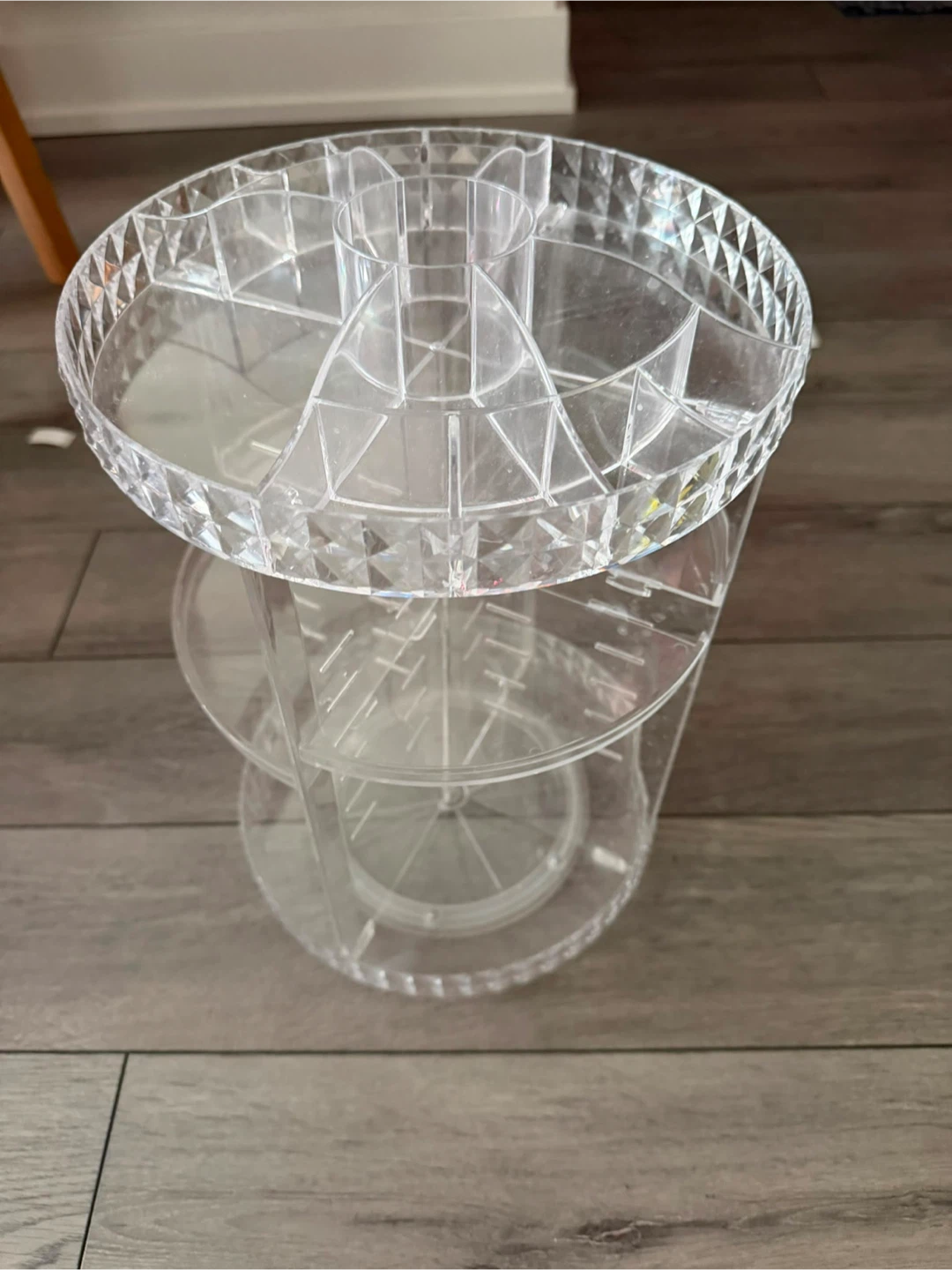 Clear Rotating Makeup Organizer - photo 2