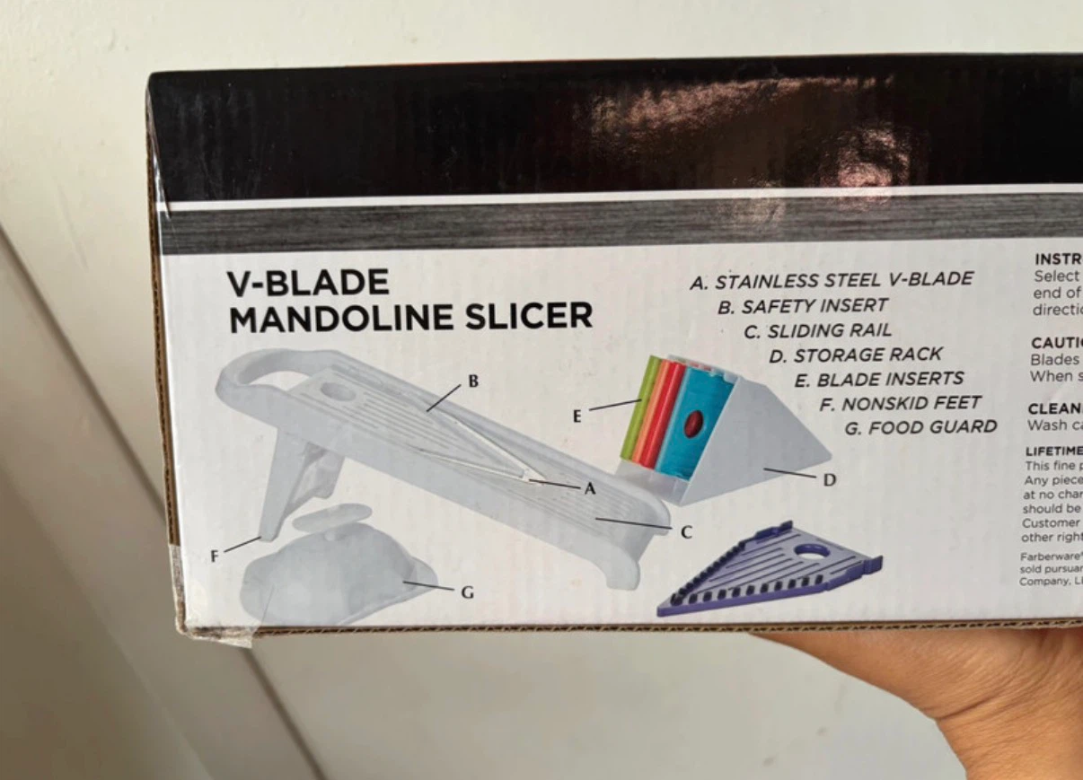 Farberware Professional V-Blade Mandoline slicer - photo 5