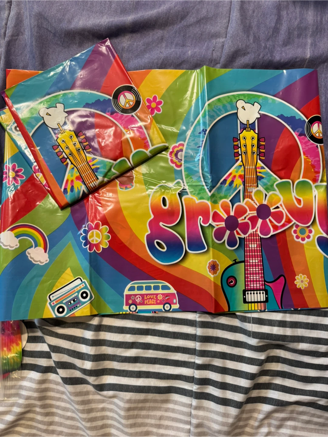 70s/Hippie Retro Groovy Birthday Party Decorations