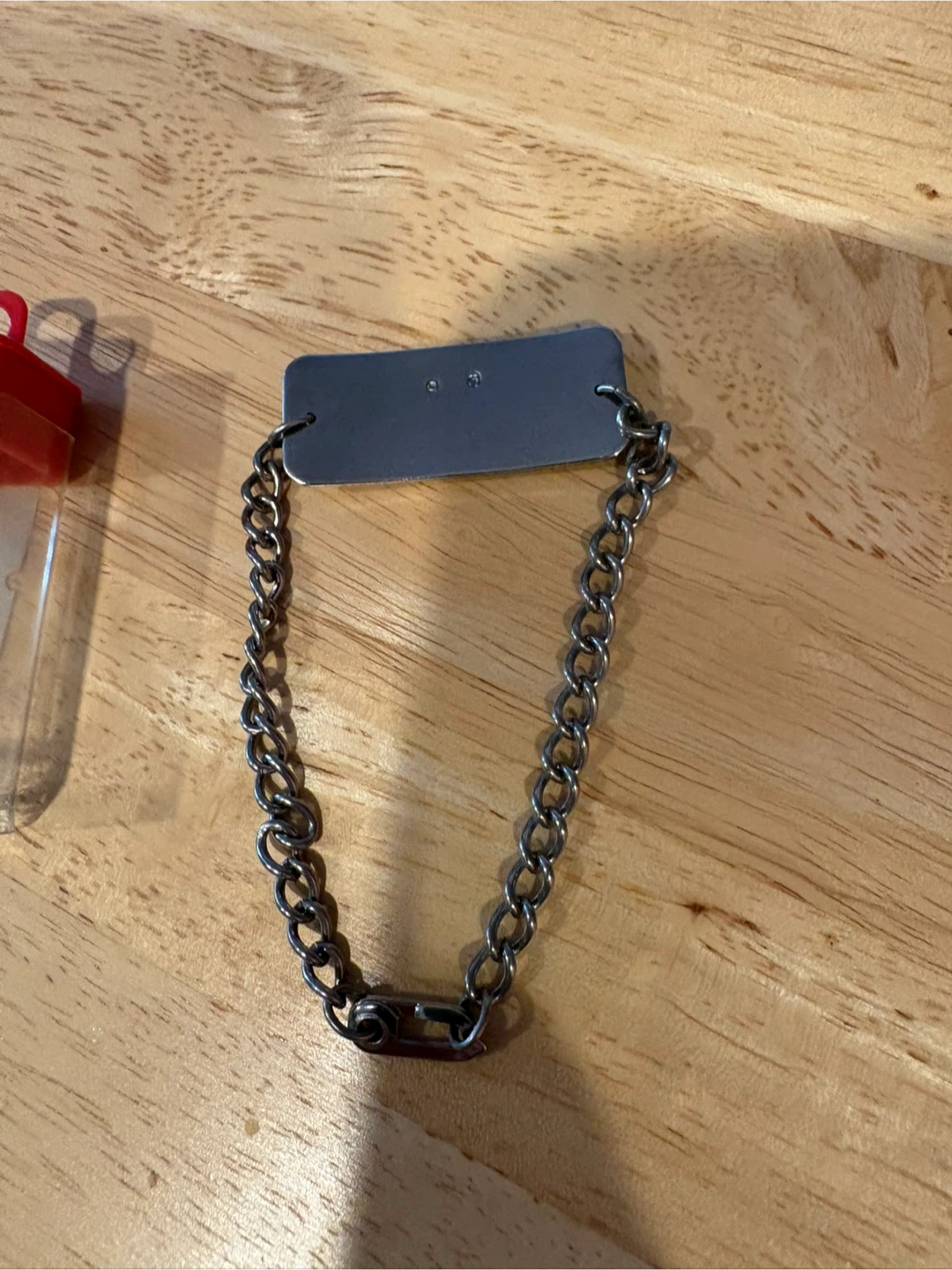 Medical Alert Bracelet with Chain - photo 2