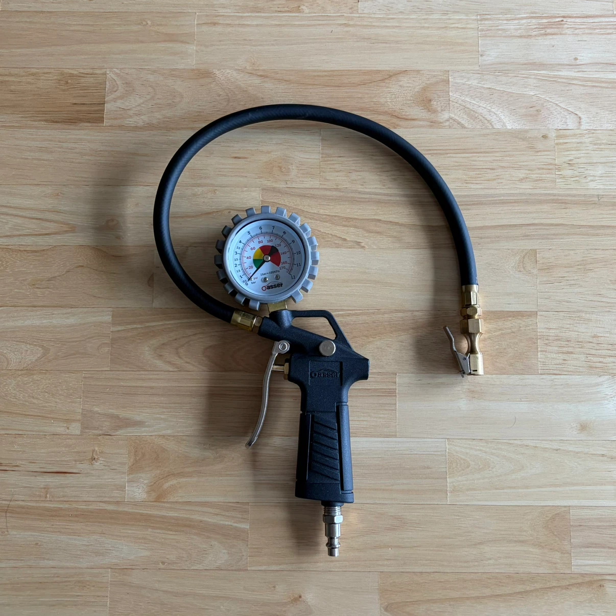 Oasser Tire Inflator Pressure Gauge