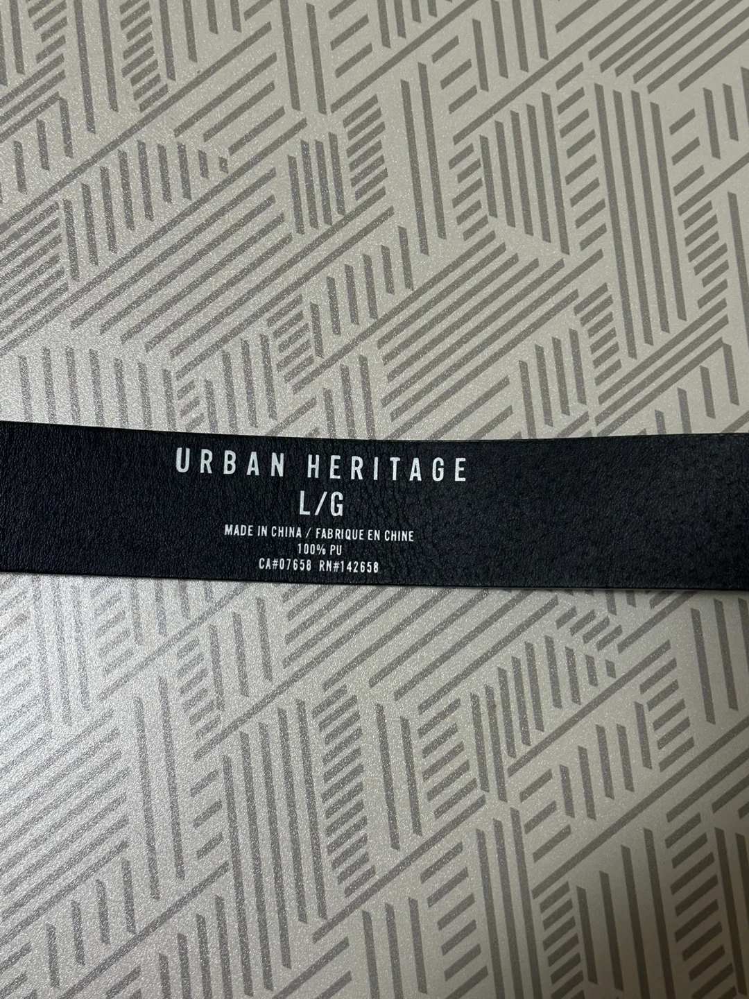 Urban Heritage Black Leather Belt L/G - photo 2