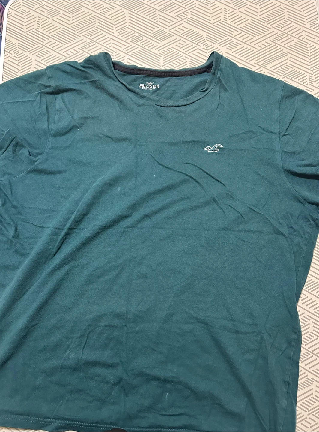 Hollister T-Shirt - Teal - Large - photo 3
