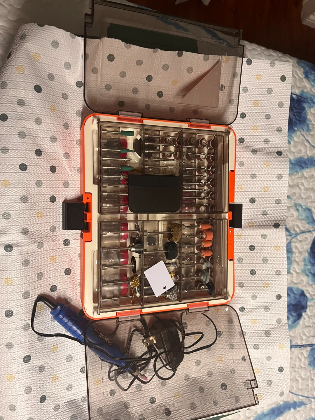 WorkPro 508-pc accessory set + JangK Life Rotary Tool