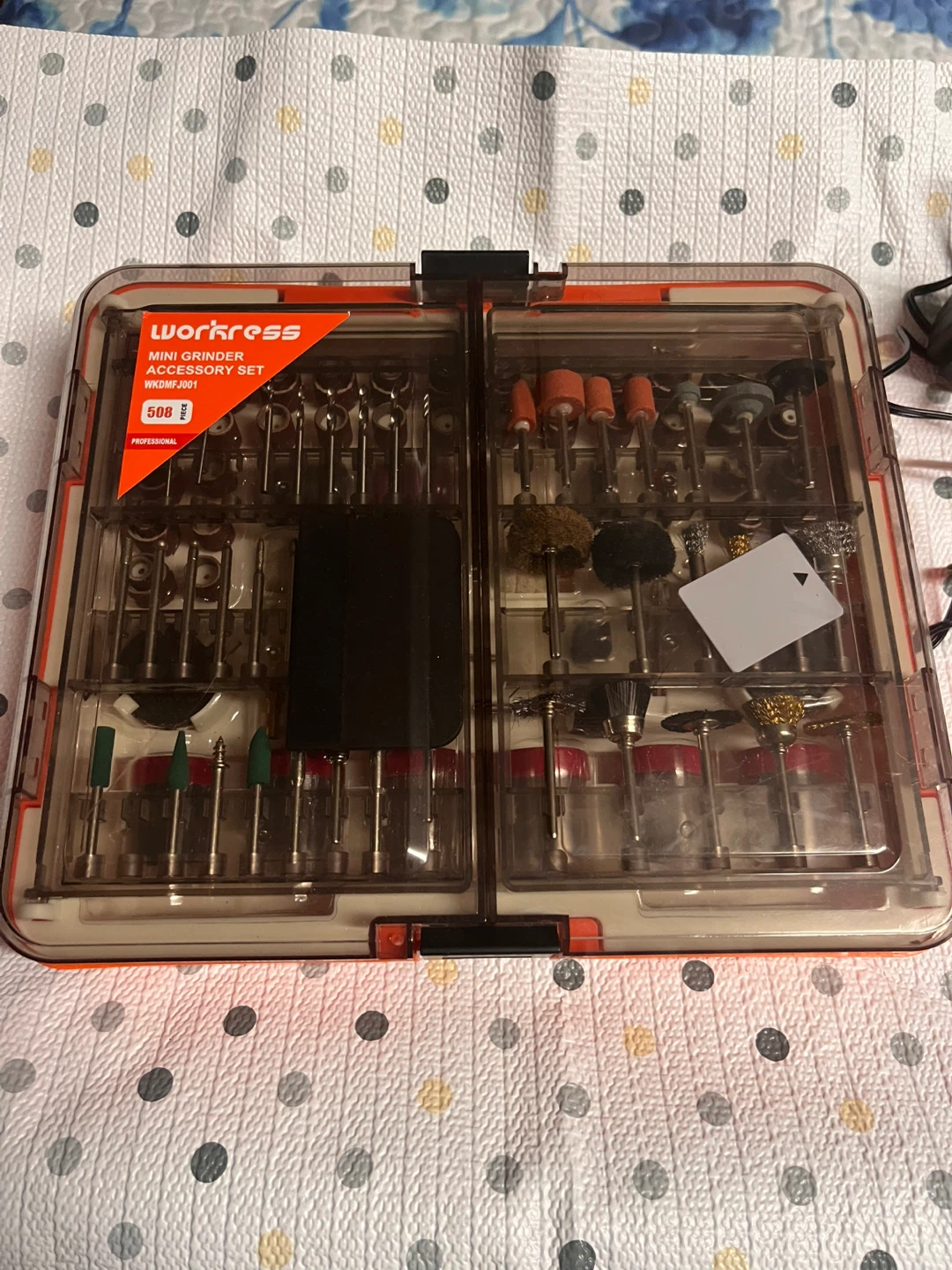 WorkPro 508-pc accessory set + JangK Life Rotary Tool - photo 2