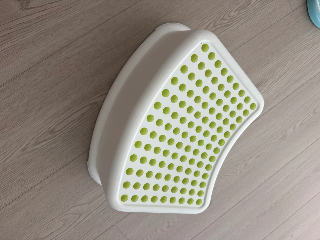 IKEA Kids Step Stool White & Green