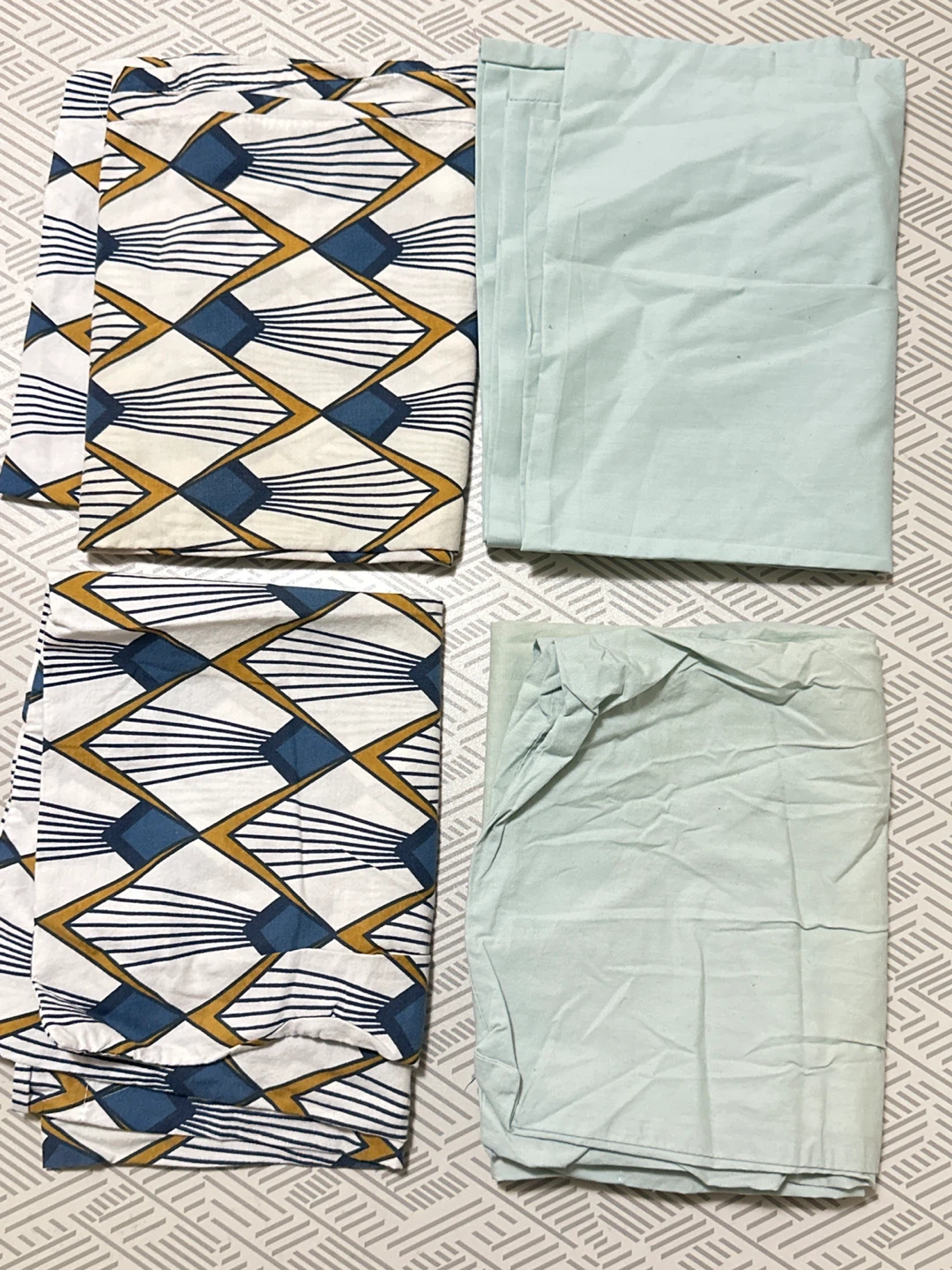 Graphic Print Pillowcases and Light Blue Pillowcases