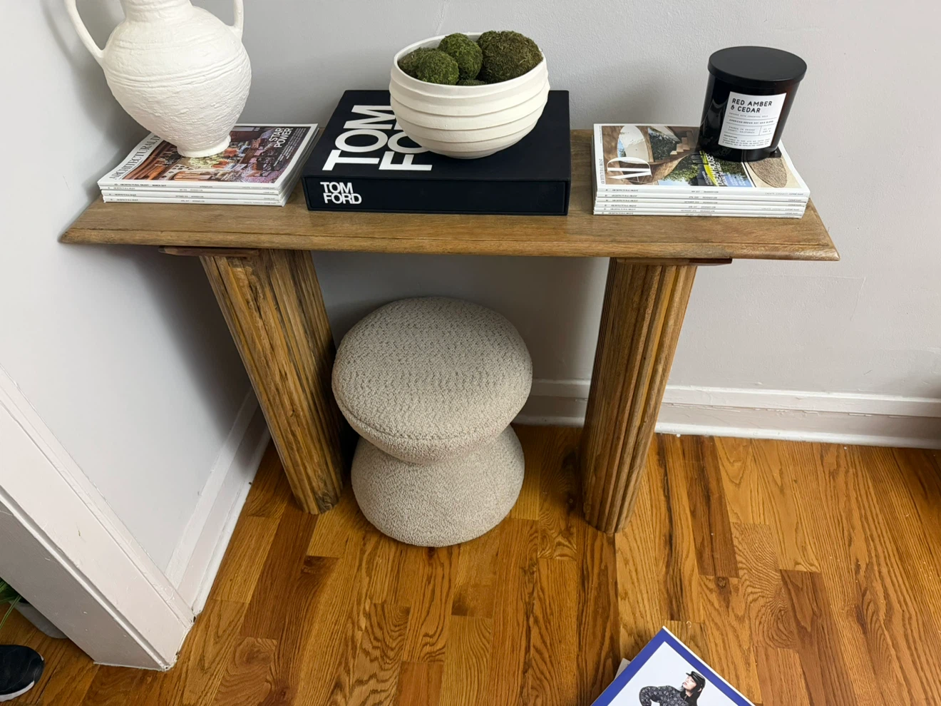 Wooden Console Table 42L 14W 30.5H
