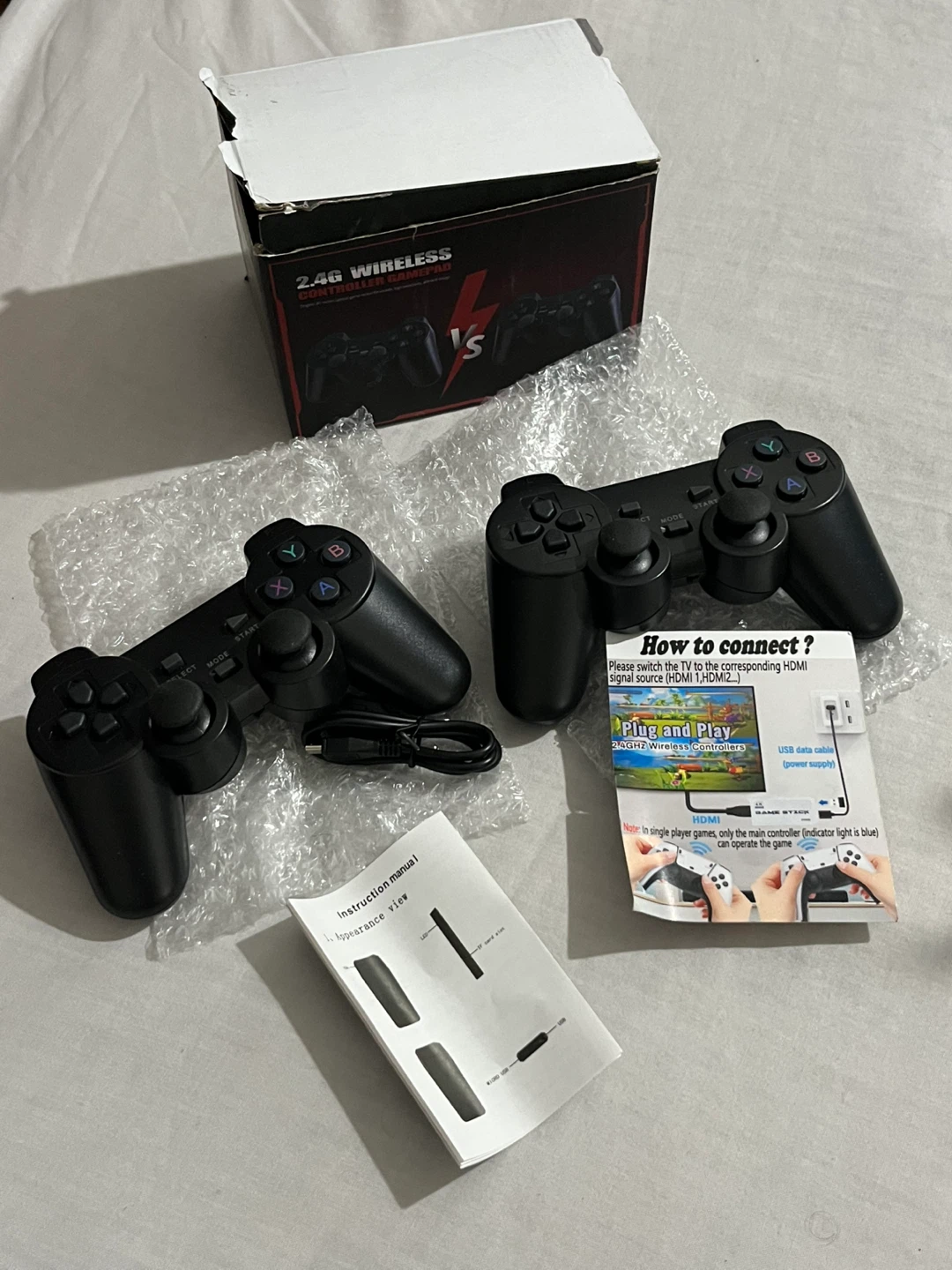 🔥 2.4G Wireless Controller Gamepad set🔥
