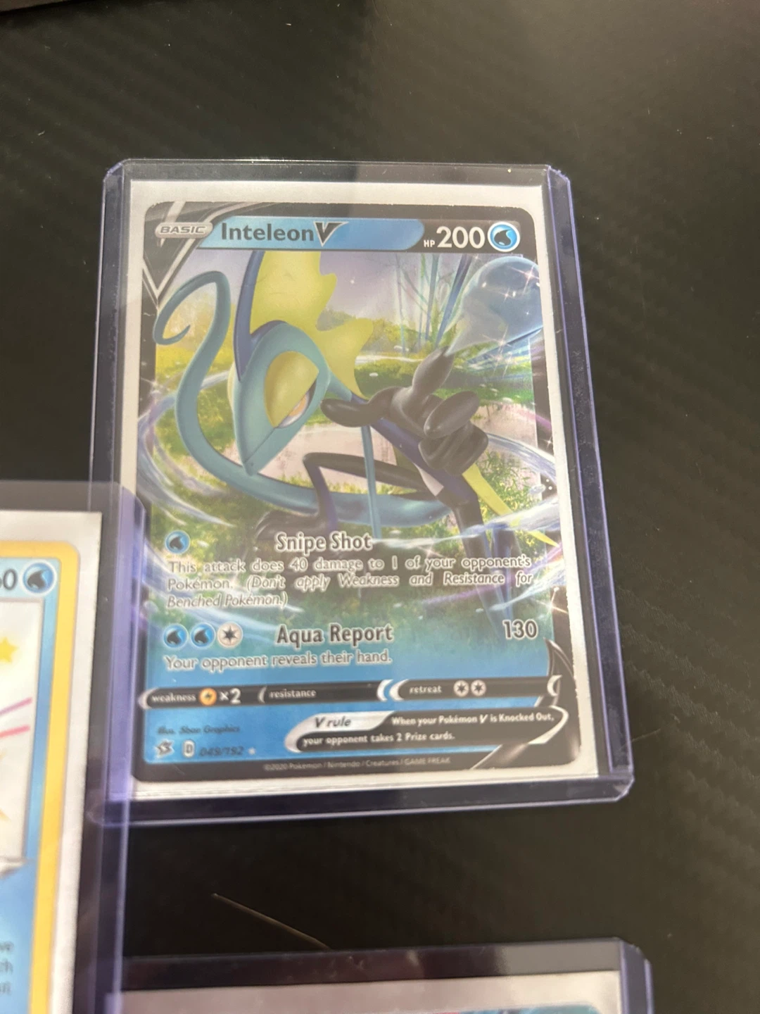 Pokemon Inteleon V and VMAX Trading Cards - photo 2