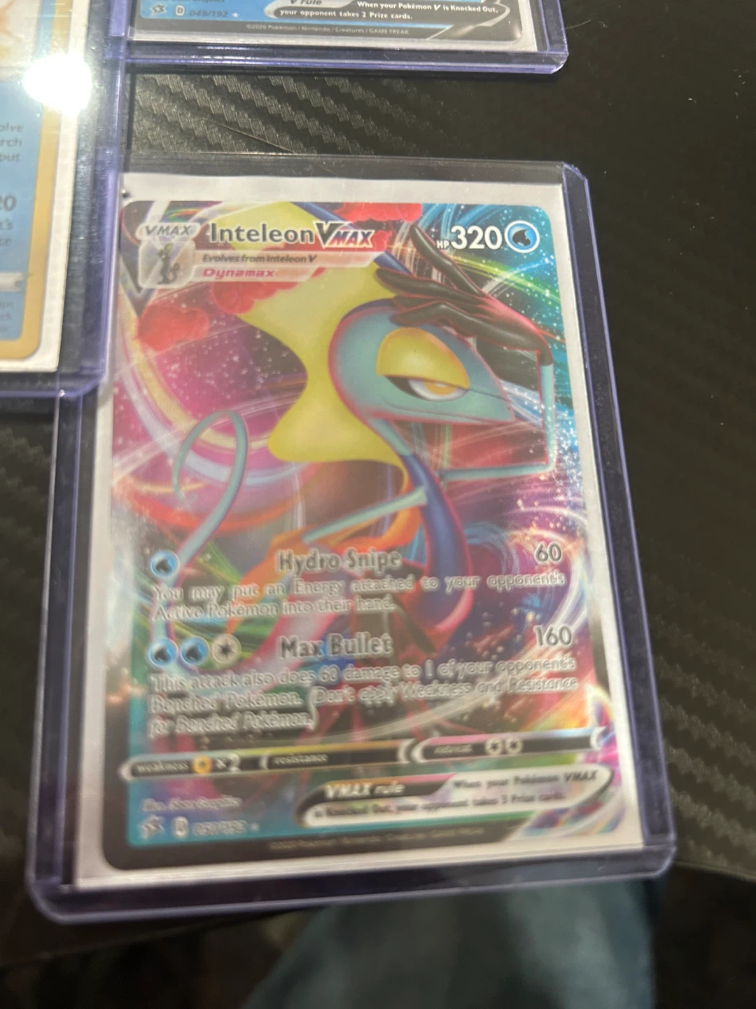 Pokemon Inteleon V and VMAX Trading Cards - photo 3