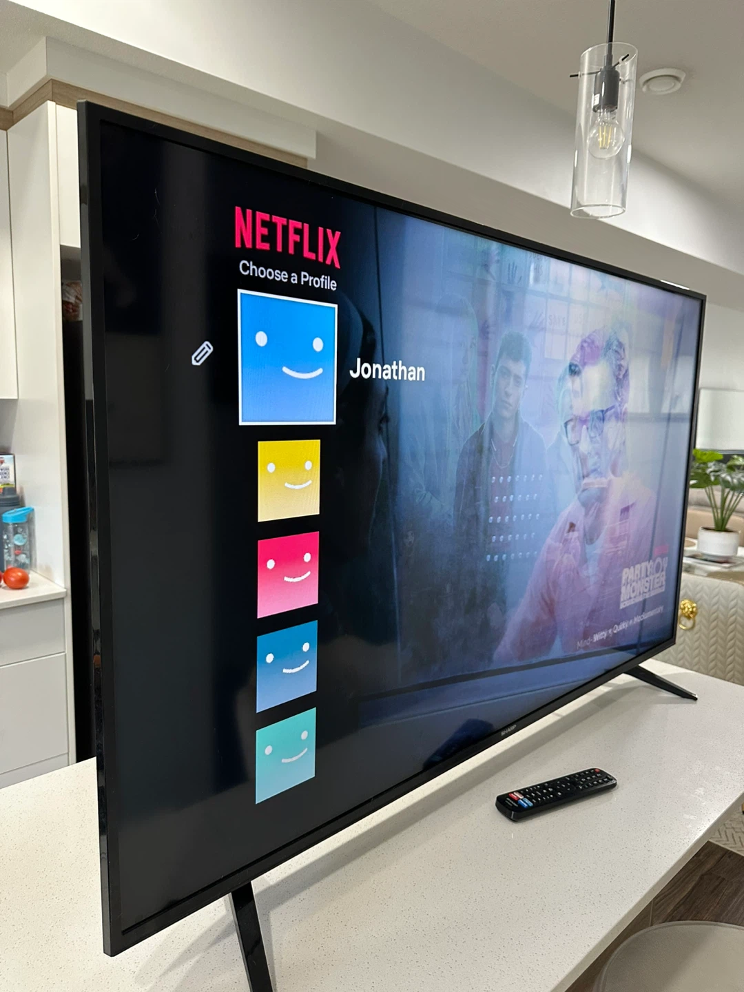 Sharp 55-Inch 4K UHD Smart TV – Like New Condition - photo 2