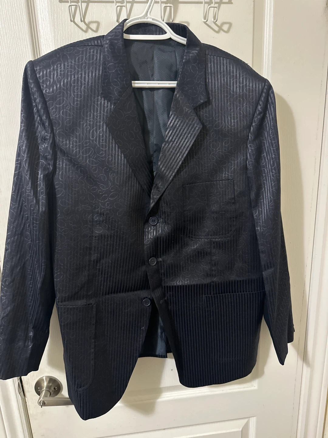 Black Textured Blazer