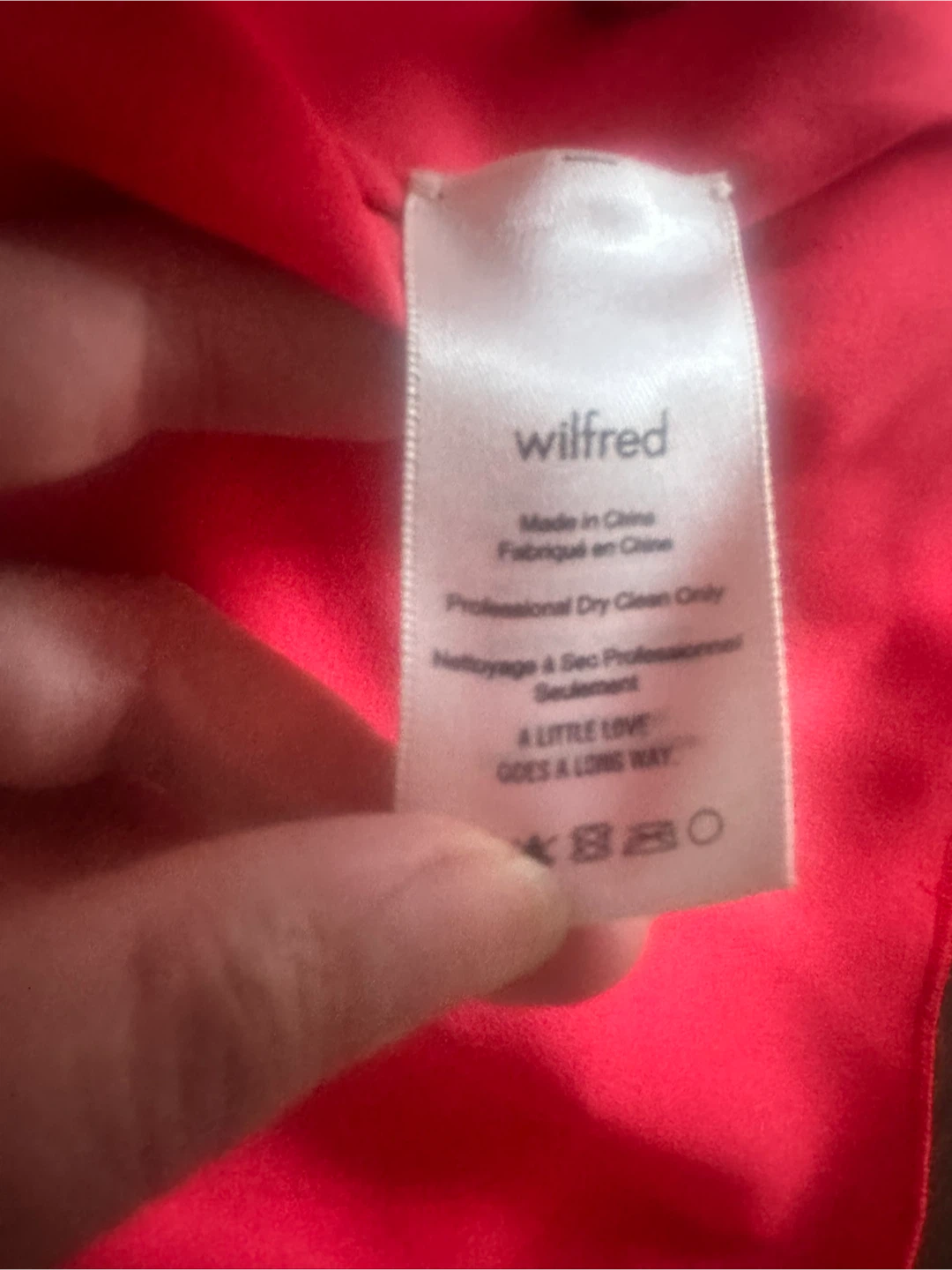 Wilfred Red Off-the-Shoulder Ruffle Top - XS - photo 3