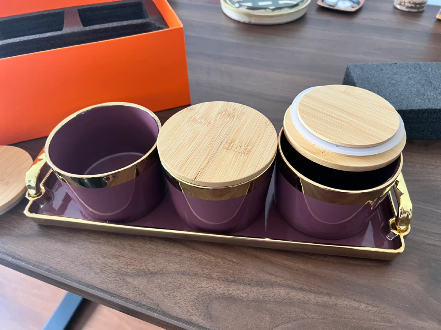 Royal Versailles Japan 3-Piece Dish Set with Tray - photo 2