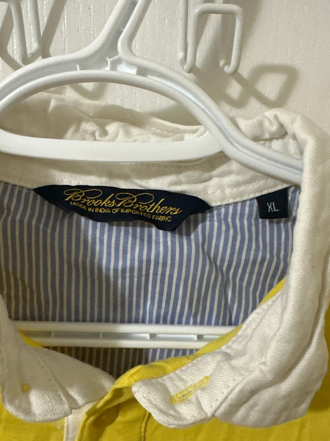 Brooks Brothers Yellow Rugby Shirt - Size XL - photo 3