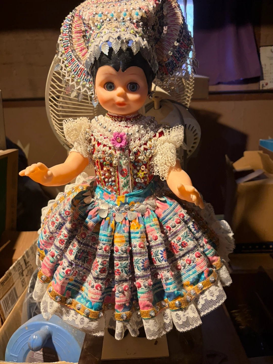 Vintage Folk Costume Doll