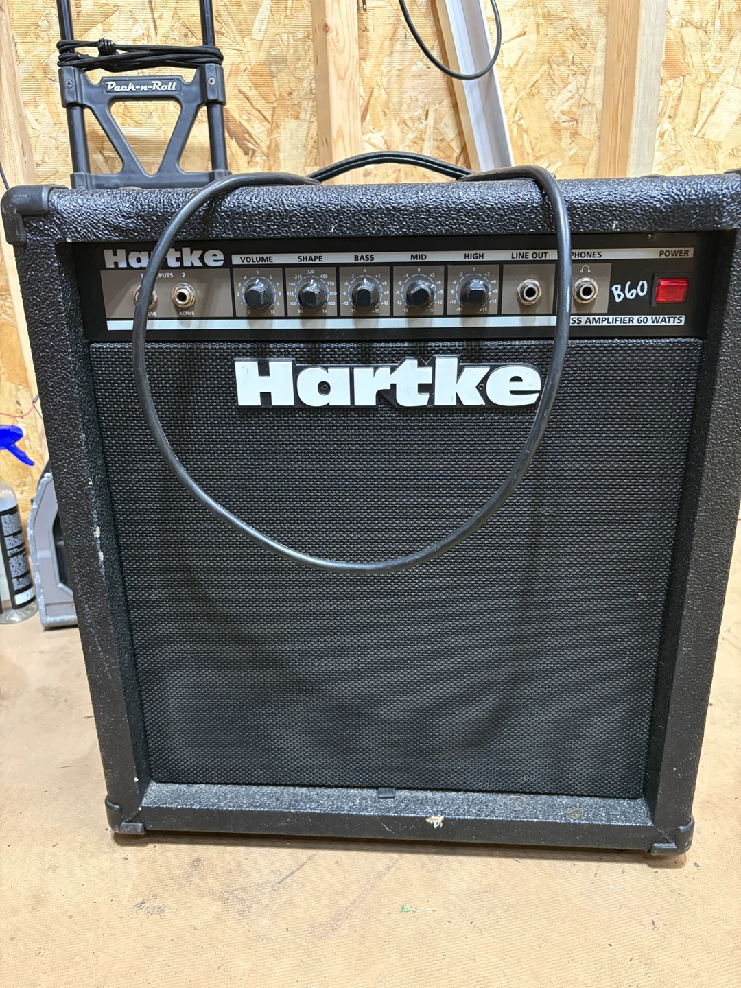 Hartke B60 Bass Guitar Combo Amplifier