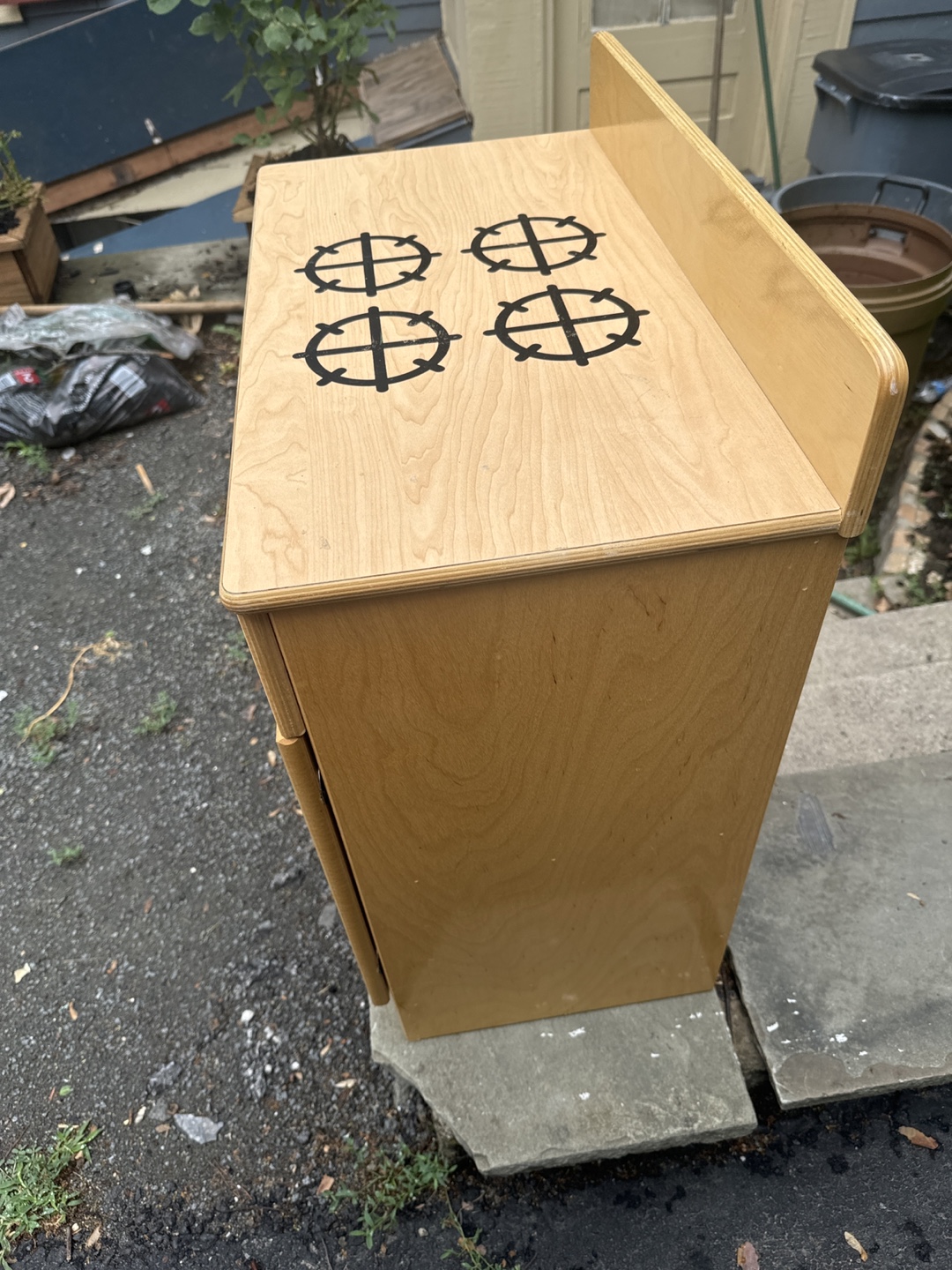 Childcraft Wooden Play Kitchen Stove - photo 3