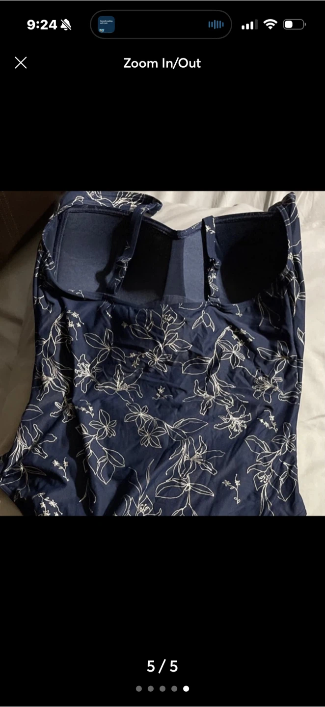Womens Size 10 One Piece Swimsuit Bathing - photo 2