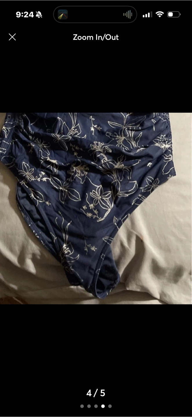 Womens Size 10 One Piece Swimsuit Bathing - photo 4