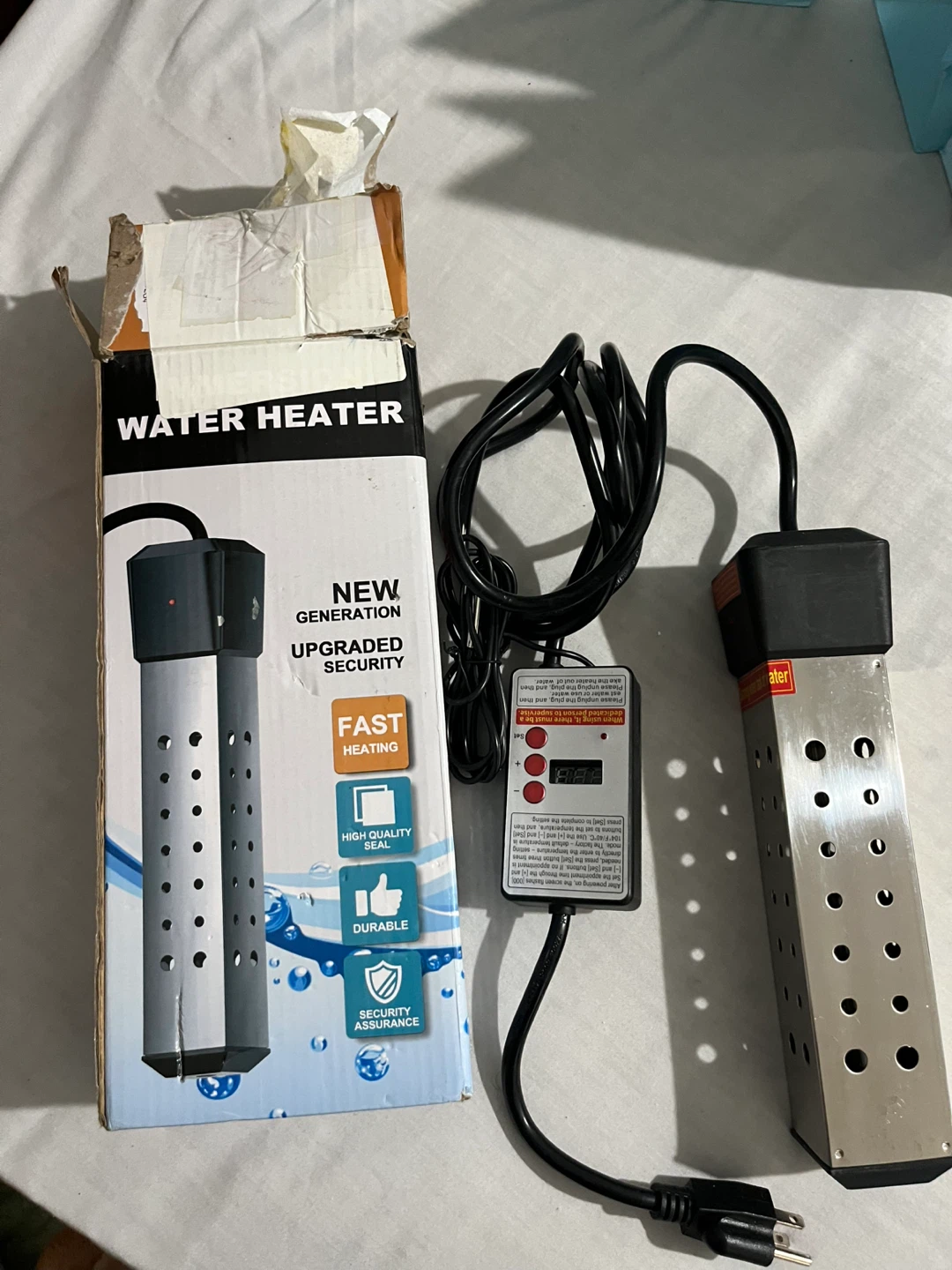 🔥💦 2000W immersion water heater 💦🔥