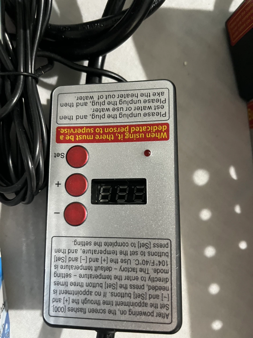 🔥💦 2000W immersion water heater 💦🔥 - photo 3