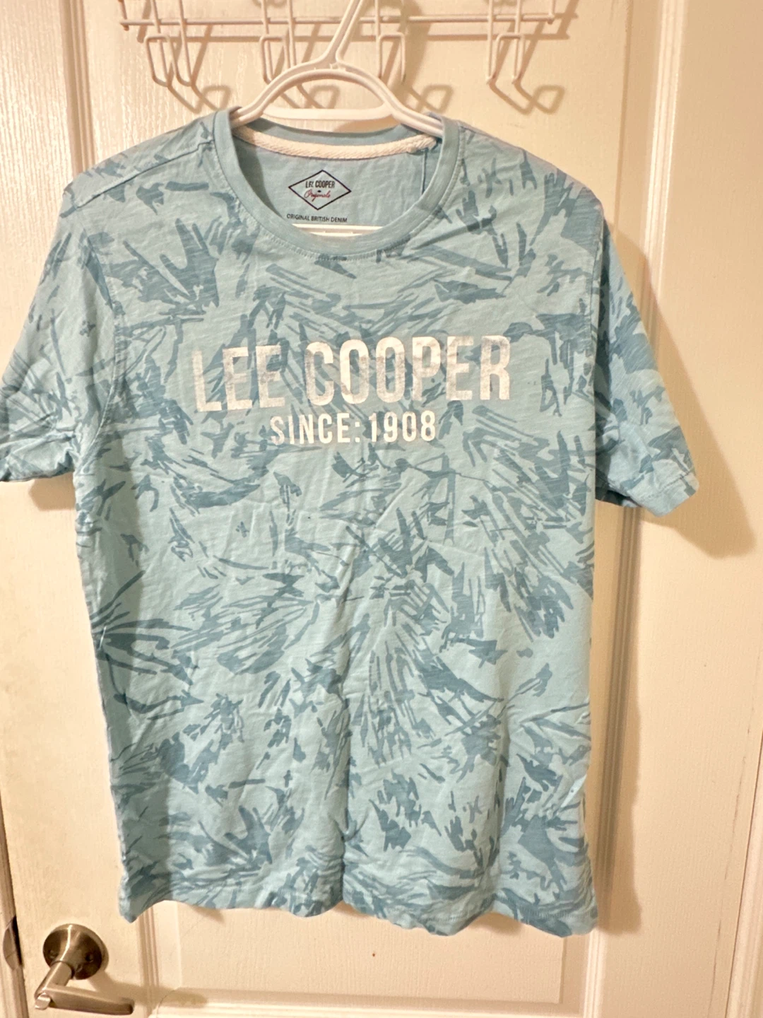 Lee Cooper Original British Denim T-Shirt Medium