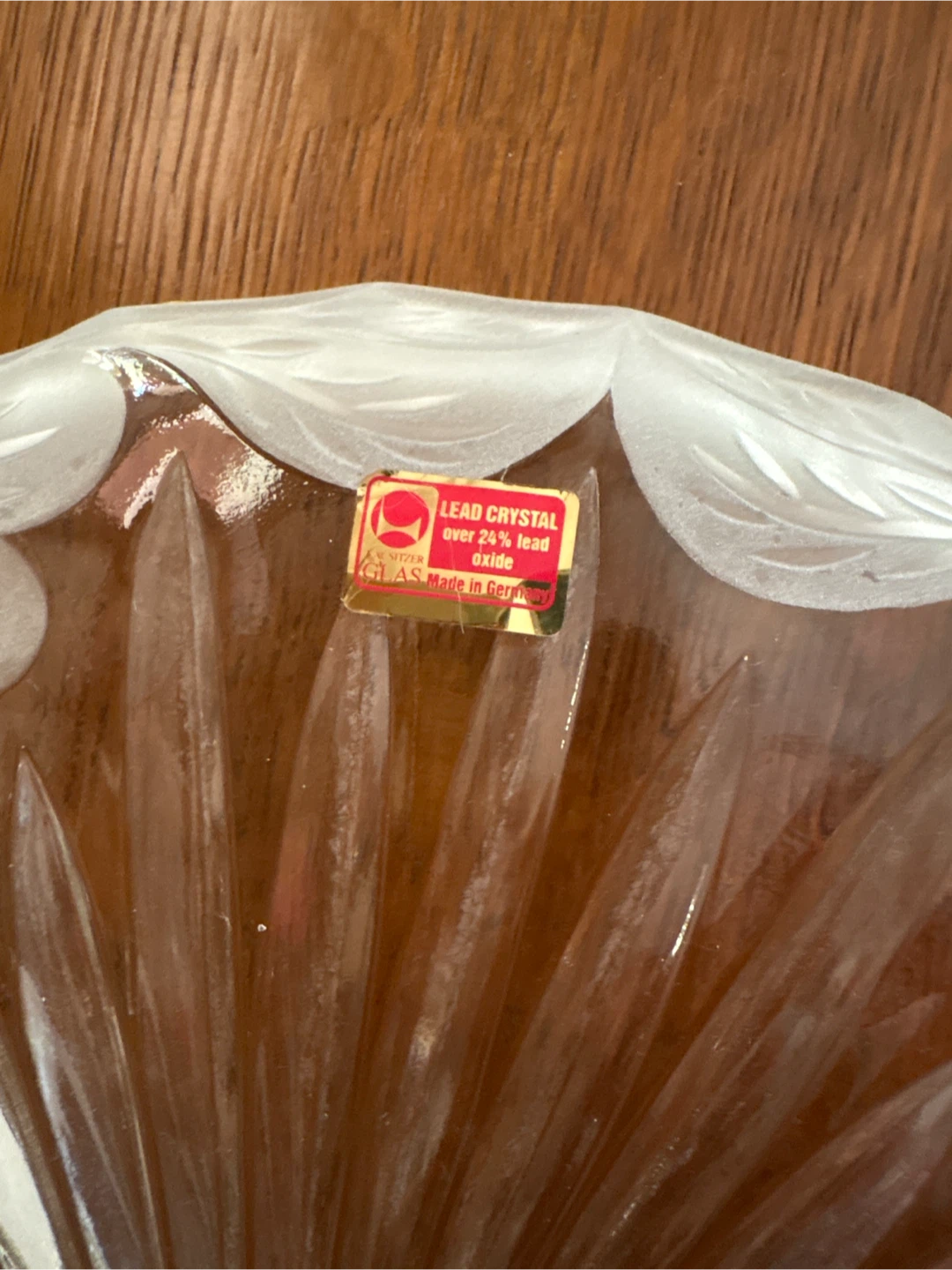 Crystal Glass Bowl - photo 2