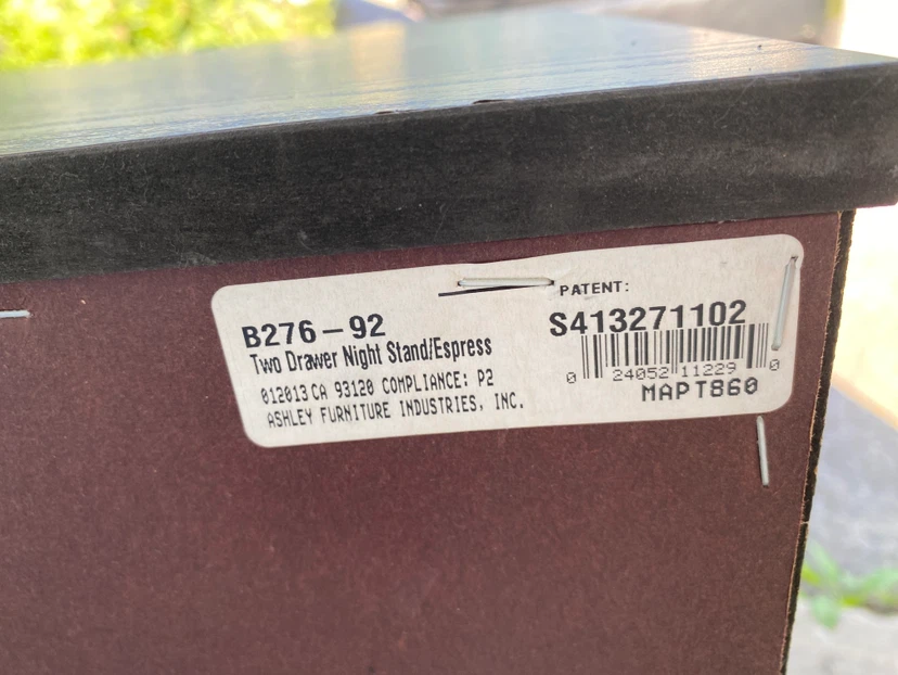 Pair of Ashley Furniture Nightstands (CAN DELIVER) - photo 2