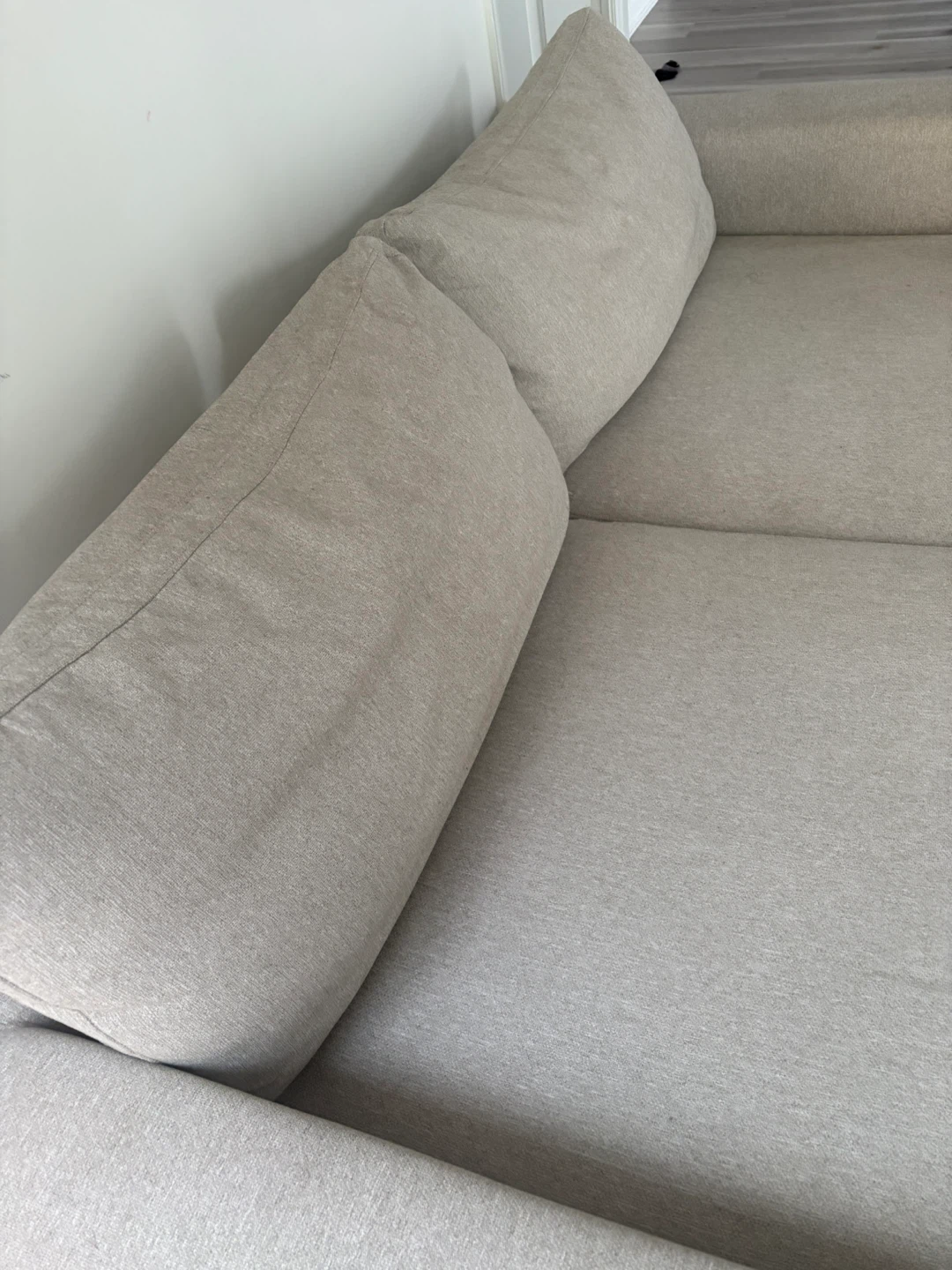 Structube Soft 3-Seater Sofa - photo 2